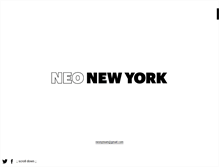 Tablet Screenshot of neonewyork.com